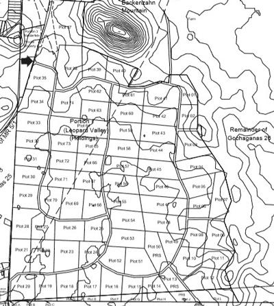 Farm subdivision map